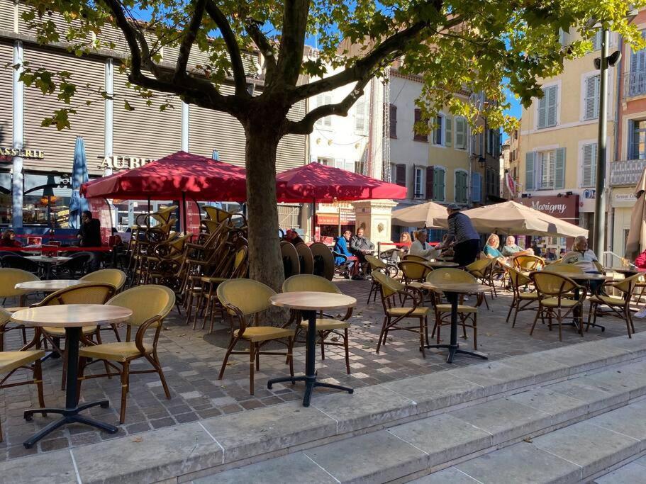 Akropole De Caroline, Central, Lumineux, Calme, Free Parking, Lift, 3 Beds Draguignan Extérieur photo